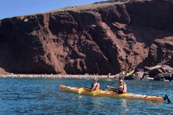 Sea Kayak - Santorini