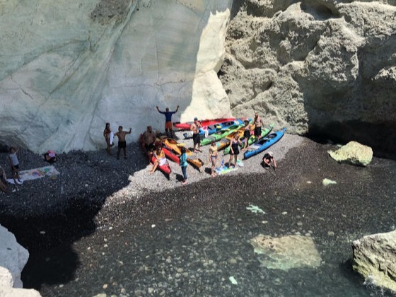 Sea Kayak - Santorini